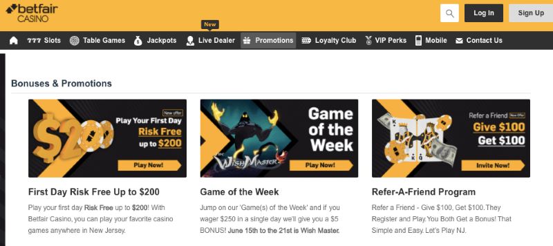 Betfair promotions