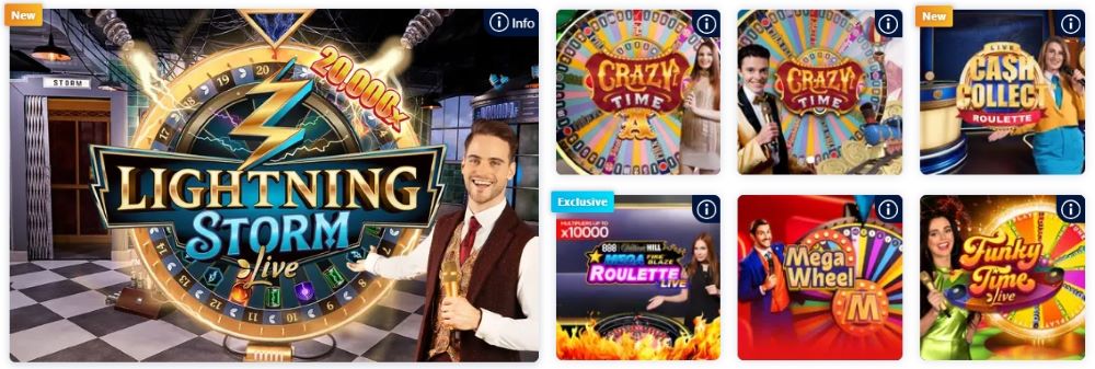 William Hill game shows