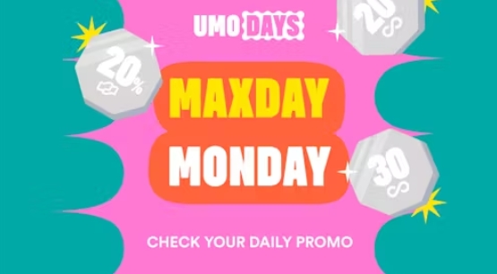 Casumo Maxday Monday