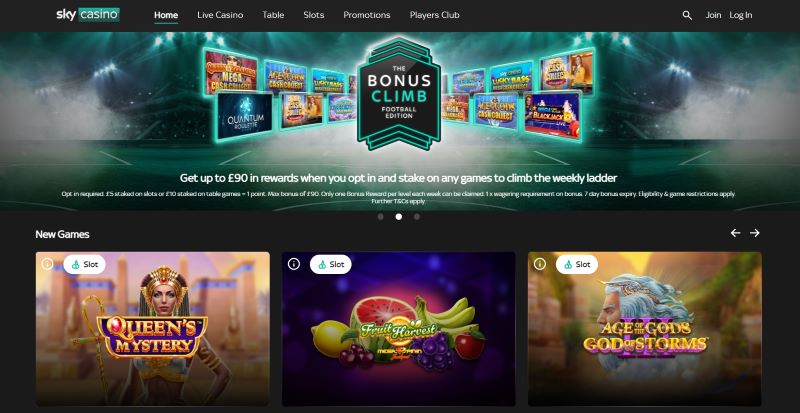 SkyCasino review